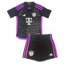 Bayern Munich Alphonso Davies #19 Babykleding Uitshirt Kinderen 2023-24 Korte Mouwen (+ korte broeken)